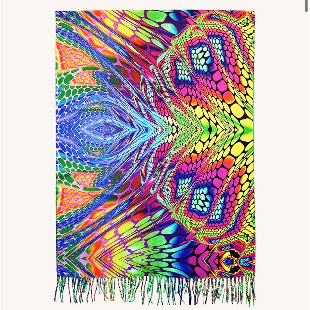 Viper Vision Pashmina Scarf Rave UV - Picture 2 of 4